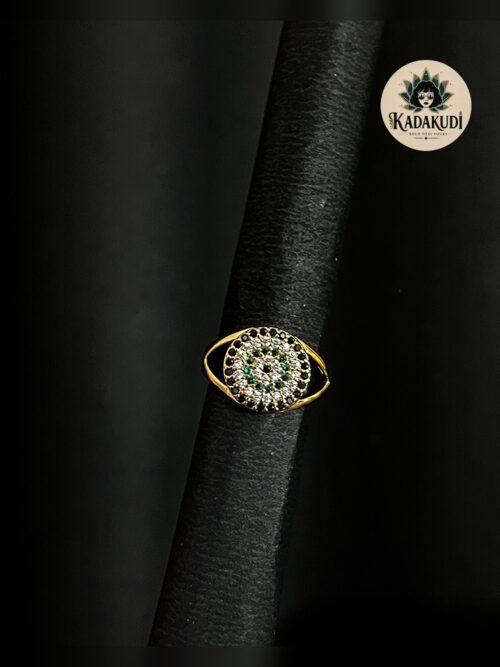 Evil Eye Stone Ring by Kadakudi